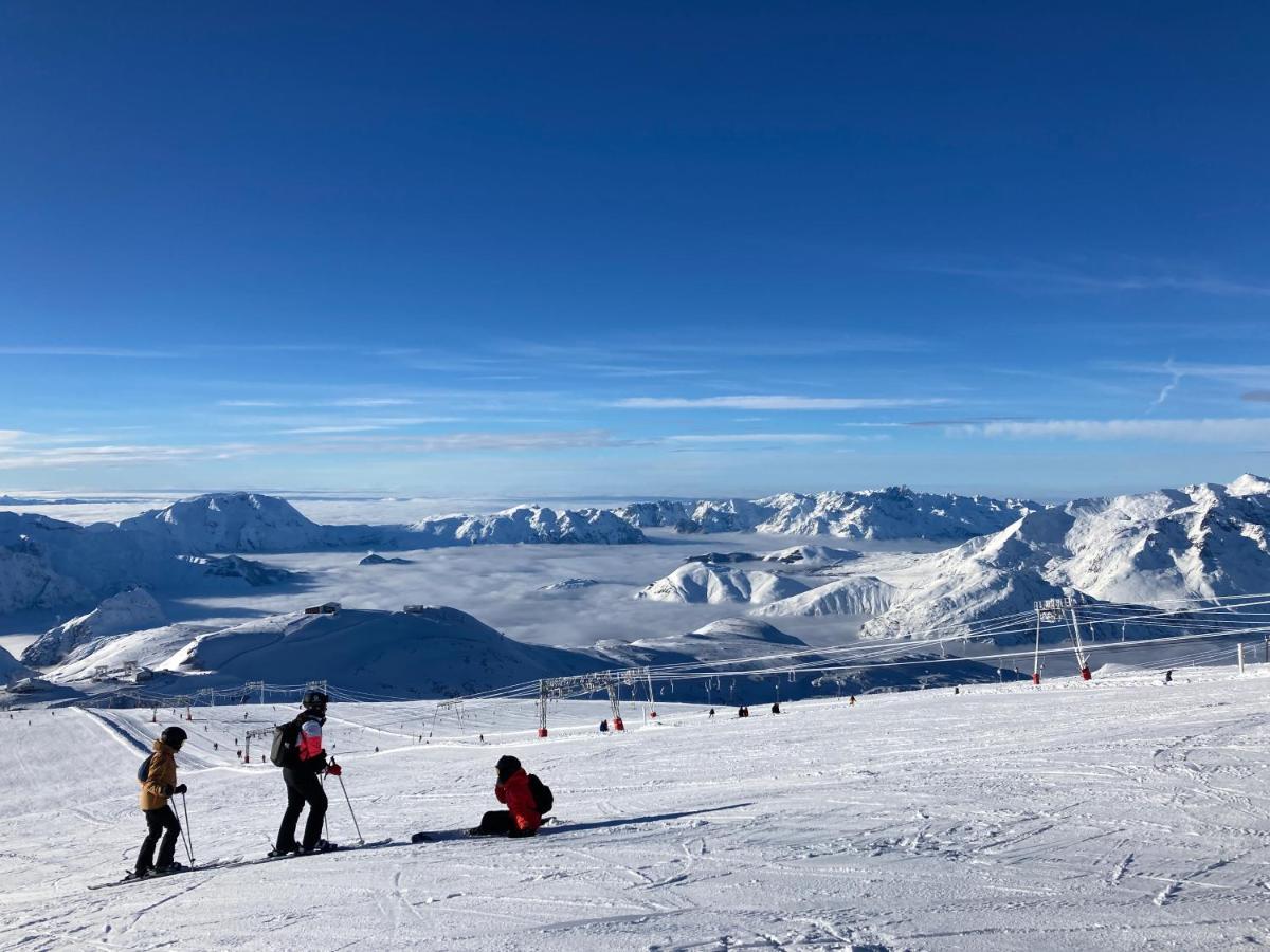 Le Paradis Du Diable 6 Pers 40M2 Pied Des Pistes Et Du Telesiege Du Diable Les Deux Alpes Exterior photo